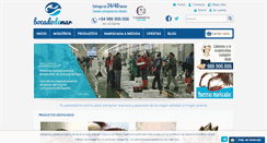 Desktop Screenshot of bocadodemar.com